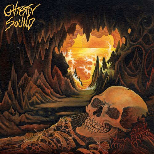 Ghastly Sound: Have A Nice Day - Yellow/Bronze Swirl w/ Black Splatter