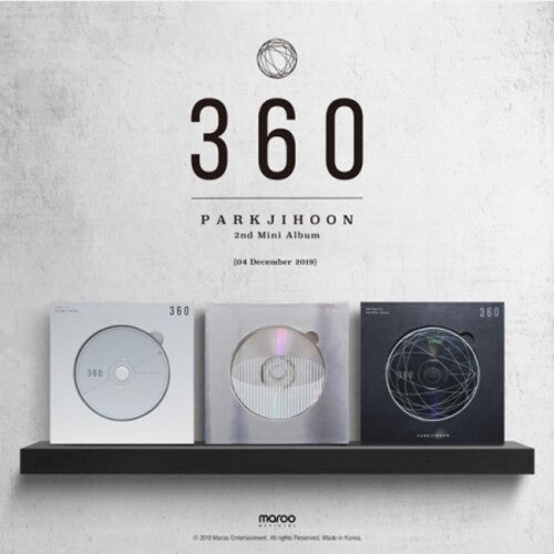 Park Ji Hoon: 360 (Random Cover) (Incl. 60pg Photobook, Puzzle Card + Photocard)