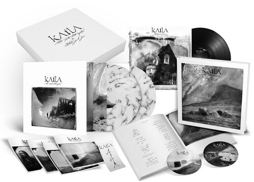 Katla: Allt Thetta Helvitis Myrkur (Hardcover Book) (White/Black Marble)