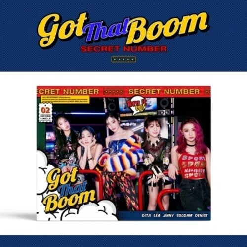 Secret Number: Got That Boom (incl. 64pg Photobook, 2pc Photocard, Postcard, Cartoon Card + Photo Stand)