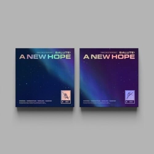 AB6IX: Salute: A New Hope (Random Cover) (incl. 80pg Photobook, Photocard, Unit Photocard, Postcard, Envelope w/New Hope Card + 24pg Salute Behind Book)