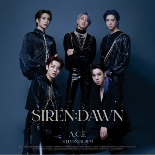 A.C.E: Siren: Dawn (incl. 76pg Photobook, Sticker, Dual-Sided Photocard, Selfie Photocard + Lenticular Photocard)