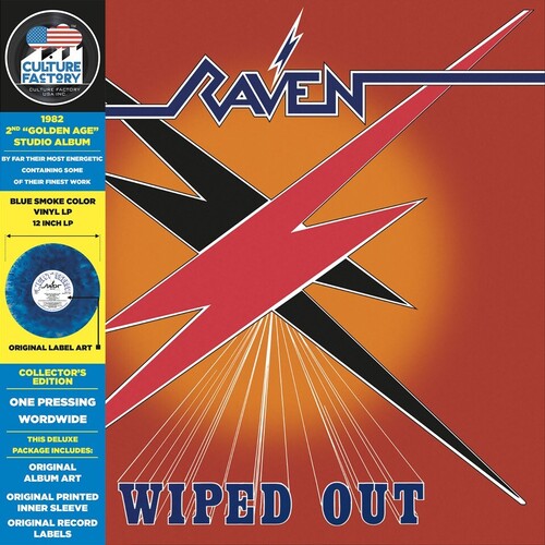 Raven: Wiped Out - Orange & Blue Smoke