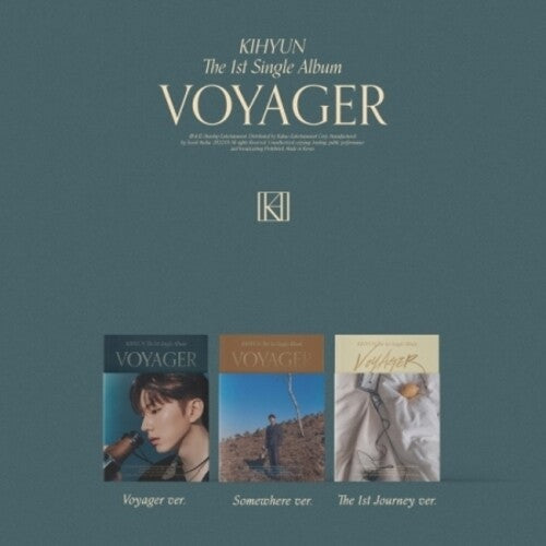 Kihyun: Voyager [incl. 96pg Photobook, Photocard, Photo Sticker + Bookmark]