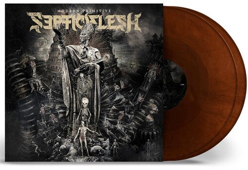 Septicflesh: Modern Primitive (Brown & Black Marbled)