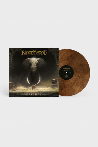 Bloodywood: Rakshak - Clear Red & Black Marble Colored Vinyl