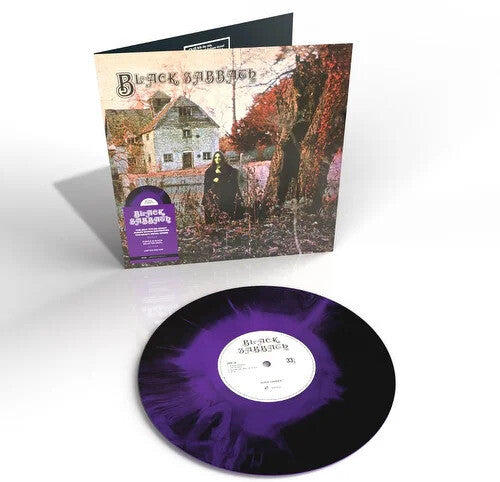 Black Sabbath: Black Sabbath - Purple & Black Splatter Colored Vinyl