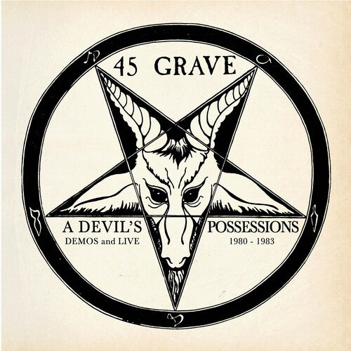 45 Grave: A Devil's Possessions - Demos & Live 1980-1983 - GOLD/PURPLE SPLATTER