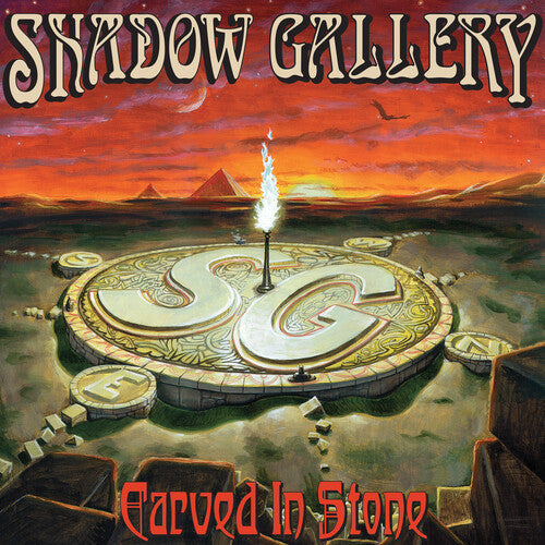 Shadow Gallery: Carved In Stone - Red/black Splatter