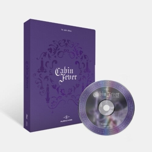 Purple Kiss: Cabin Fever - Purple Version - incl. Postcard, 96pg Photobook, Lyrics Poster, Door Card, Big Photocard, Deco Sticker, 2 Photocards + Poster