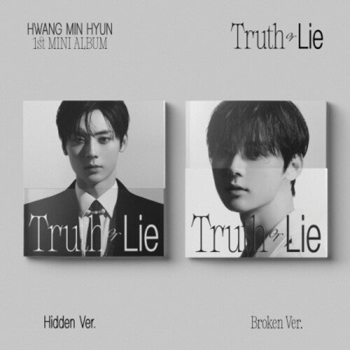 Hwang Min Hyun: Truth or Lie - Random Cover - incl. 88pg Photobook, 2 Photocards, 2 Postcards, Mini Poster, Sticker + Poster