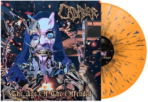 Cadaver: The Age of the Offended - Orange, Silver & Blue Splatter