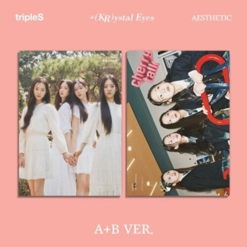 Triples: +(KR)Ystal Eyes - Aesthetic - Random Cover - incl. 68pg Booklet, Special Class Objekt, Poster, Folding Card + Sticker