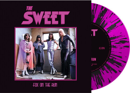 Sweet: Fox On The Run - PINK/BLACK SPLATTER