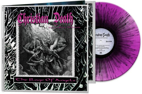 Christian Death: The Rage Of Angels - Purple/black Splatter