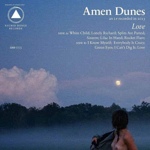 Amen Dunes: Love - Blue & White Marble