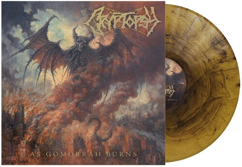 Cryptopsy: As Gomorrah Burns - Gold & Black Galaxy