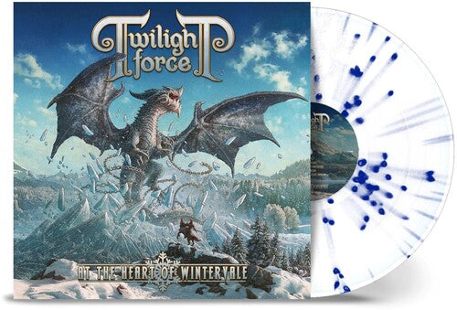 Twilight Force: At The Heart Of Wintervale - White/blue Splatter