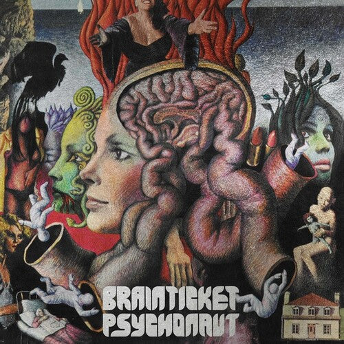 Brainticket: Psychonaut - Blue/red Splatter