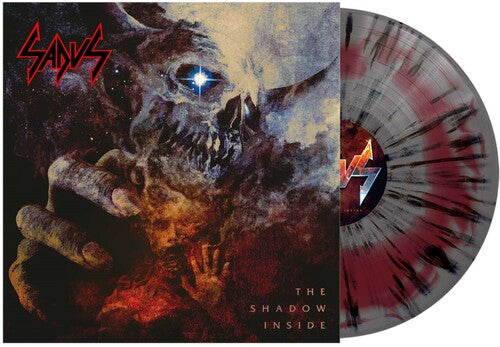 Sadus: The Shadow Inside - Silver, Red & Black Splatter