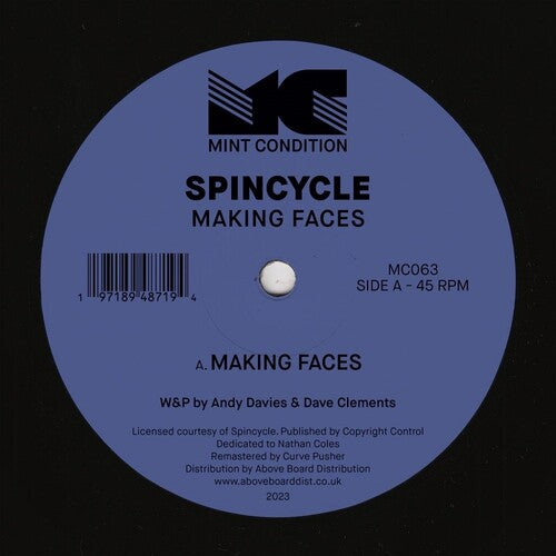 Spincycle: Making Faces