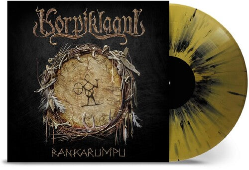 Korpiklaani: Rankarumpu - Gold & Black Splatter