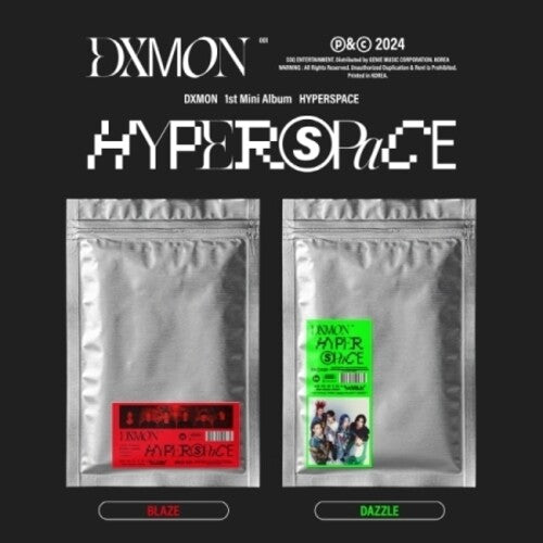 Dxmon: Hyperspace - Random Cover - incl. 68pg Photobook, 2 Photocards, Photocard Mini Holder, Postcard, Message Card + Folding Poster