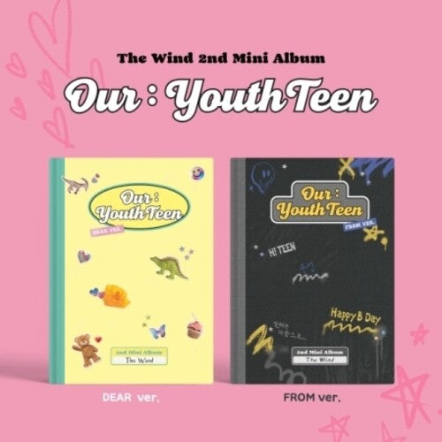 Wind: Our : Youthteen - Random Cover - incl. 88pg Photobook, Postcard, Sticker, Photocard, Polaroid, Ticket + Invitation Card