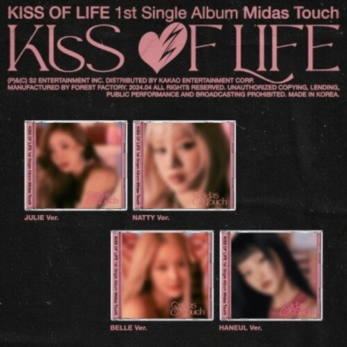 Kiss of Life: Midas Touch - Jewel Case Version - incl. 80pg Photobook, Photocard + Square Card