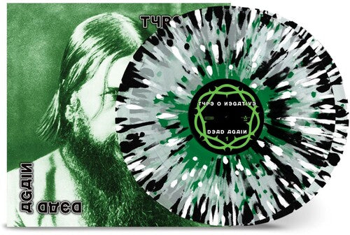 Type O Negative: Dead Again - Clear Green White Black Splatter