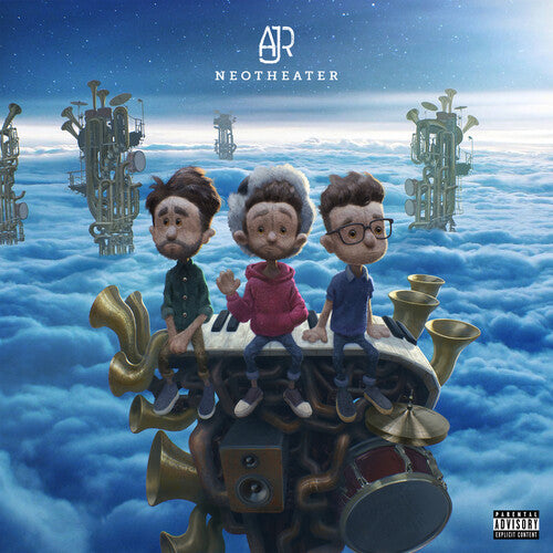 AJR: Neotheater (Clear with Blue Splatter)