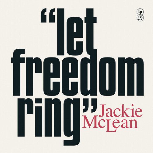 McLean, Jackie: Let Freedom Ring - Colored Vinyl