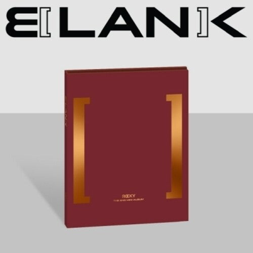 Rocky: Blank - Burgundy Version - incl .6 Lyrics Postcards, Handwritten Sticker + 2 Photocards