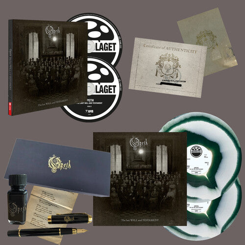 Opeth: The Last Will And Testament (White+Dark Green Corona Vinyl + CD+Blu-ray Boxset)