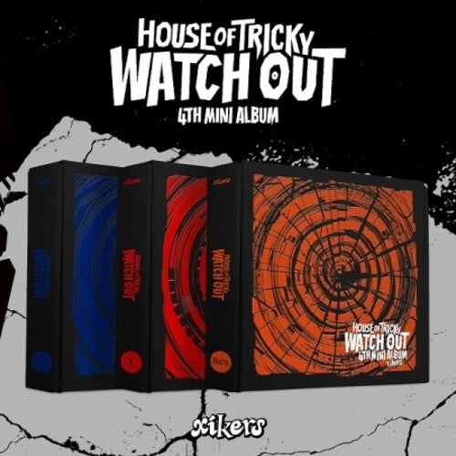 xikers: House Of Tricky : Watch Out - Random Cover - incl. 96pg Photobook, Folded Poster, Folded Case, 2 Postcards, Envelope, Moving Photo, 2 Photocards, Sticker Set + Path Magnetic