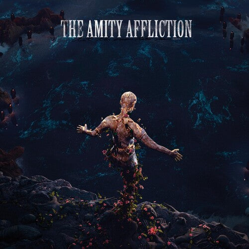 Amity Affliction: Let The Ocean Take Me   (Sea Blue with Heavy White Splatter)