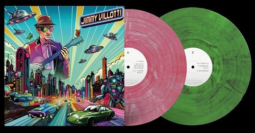 Villotti, Jimmy: Jimmy Villotti - Pink & Green Marble Vinyl