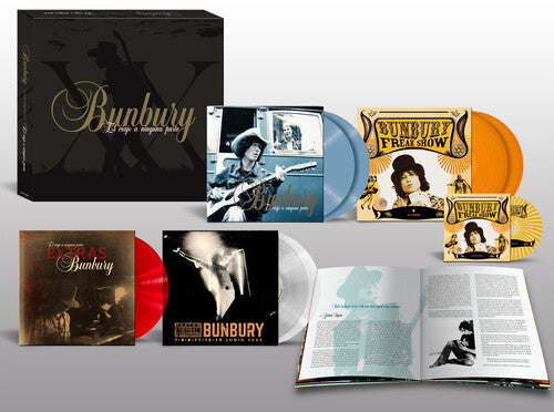 BUNBURY: El Viaje A Ninguna Parte - XX Aniversario - 7LP Colored Vinyl & DVD