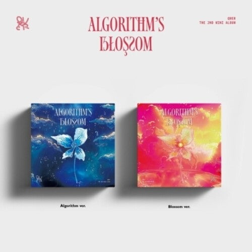 Qwer: Algorithm's Blossom - incl. 64pg Photobook, 5pc Photocard Set, Folded Poster, ID Photo, Sticker, 4pc Photocard Set, Lenticular Message Card + Cartoon Poster