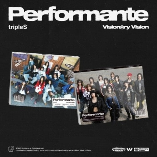 Triples: Visionary Vision - incl. Unit Polaroid Photocard, 72pg Booklet, Sticker, Photo Print, Double Class Objekt, Visual Card + Poster