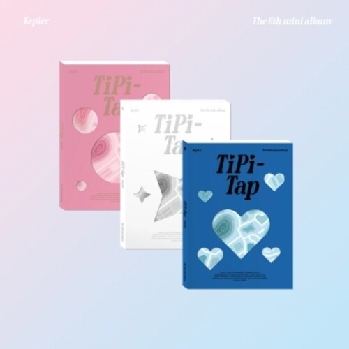 Kep1er: Tipi-Tap - Random Cover - incl. 80pg Photobook, Folded Solo Poster, Lyric Sticker, Photocard + Folded Poster