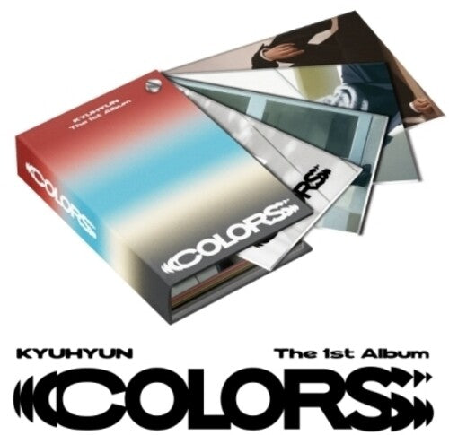 Kyuhyun: Colors - Color Swatch Book Version - incl. 76pg Swatch Book, Folded Poster, Polaroid + 2 Photocards