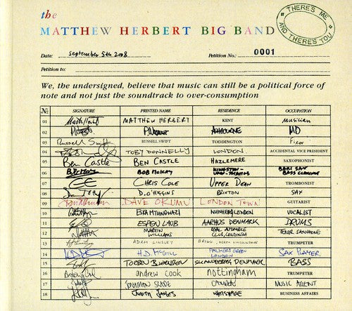 Herbert, Matthew Big Band: There's Me and There's You