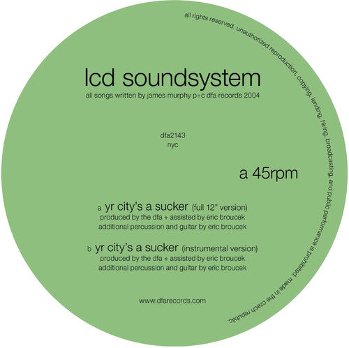 LCD Soundsystem: Yr City's a Sucker