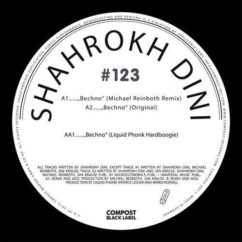 Dini, Shahrokh: Compost Black Label 123