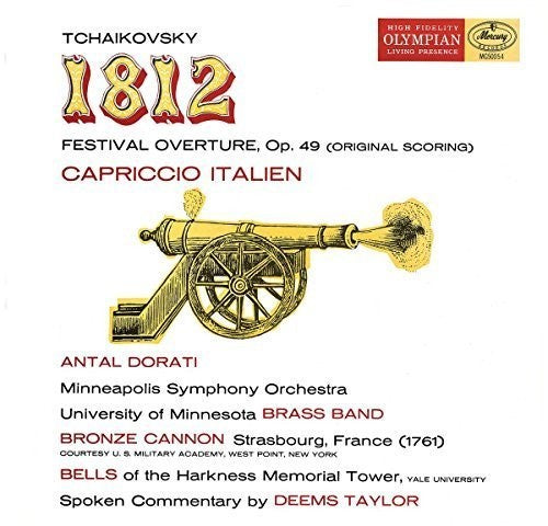 Tchaikovsky / Taylor / Dorati / Minneapolis Sympho: 1812 Overture Capriccio Italien